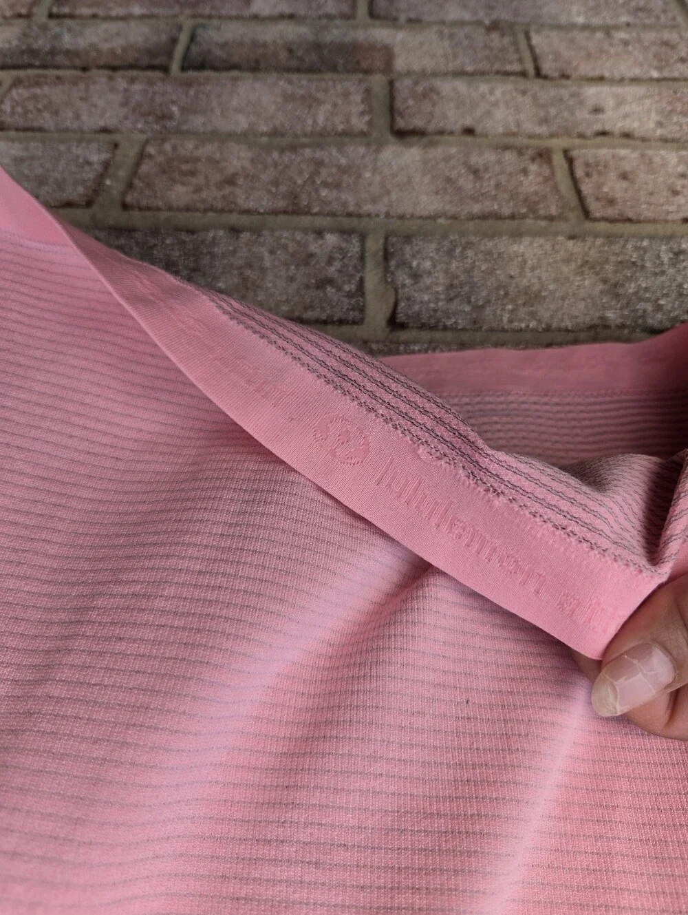 Lululemon Swiftly Tech Long Sleeve Crew Two-Tone Pink/Coral Size 6